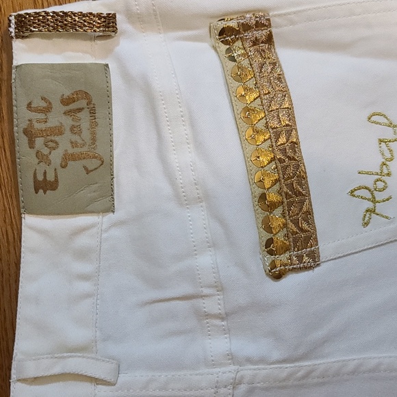 Desigual Women's Soft White Stretch Cotton Summer Shorts (Sz 24) - Picture 4 of 12